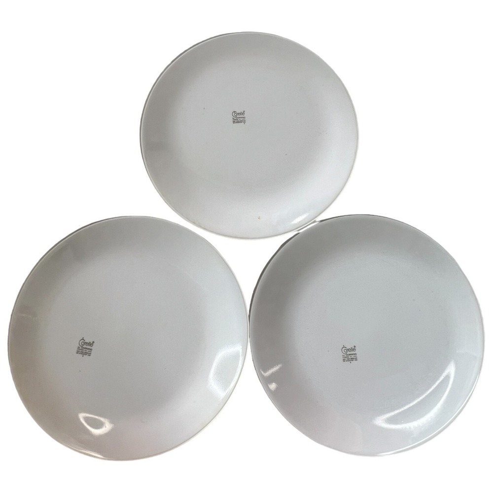 7 Corelle Butterfly Gold Dinner Plates Set 10 1/4 Inch Vitrelle Corning Vintage - Picture 11 of 12